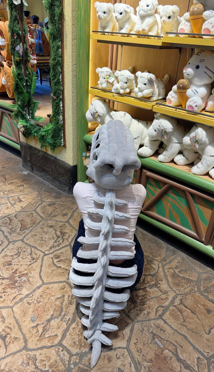 Dinosaur Bone Plush Costume, Dinosaur Costume, Dinosaur Mask, Halloween Costume, Adult Cosplay Costume, Halloween Outfit, Party Costume
