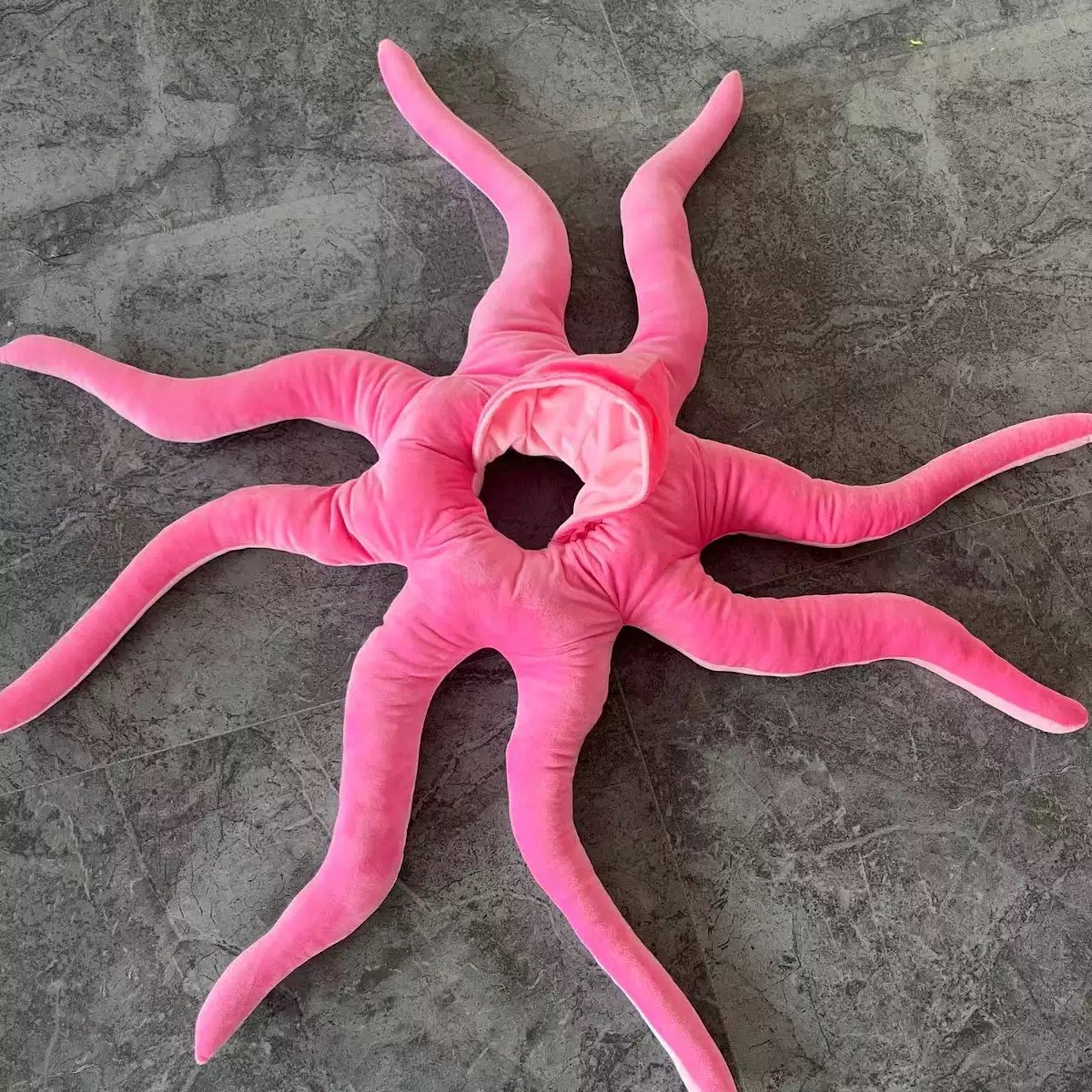 Funny Octopus Costume for Dogs & Babies, Plush Halloween Costume, Pink Cosplay Outfit, Pet Costume, Baby Halloween Outfit, Party Costume