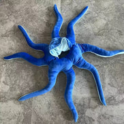 Funny Octopus Costume for Dogs & Babies, Plush Halloween Costume, Pink Cosplay Outfit, Pet Costume, Baby Halloween Outfit, Party Costume