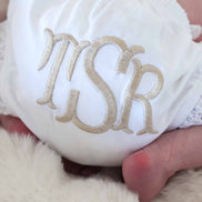 Personalized Lace Edge Bloomers