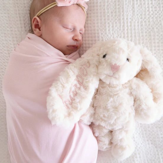 Embroidered Cuddle Plush Friends | Bentley Bunny
