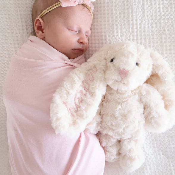 Embroidered Cuddle Plush Friends | Bentley Bunny