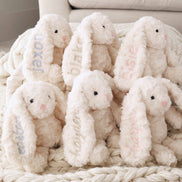 Embroidered Cuddle Plush Friends | Bentley Bunny