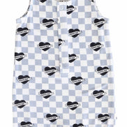 Sleeveless Snap Romper | Mama's Boy